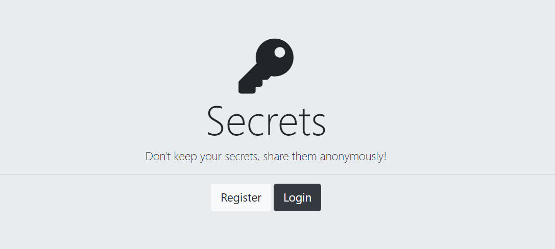 Secrets OAuth App